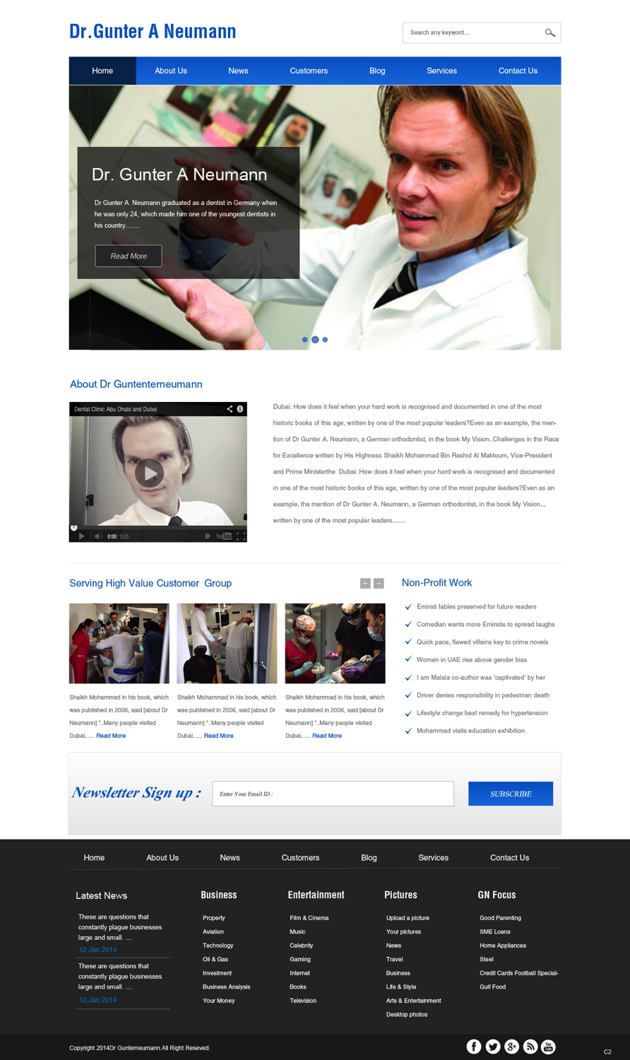 Web Design by pb for this project | Design #3291966