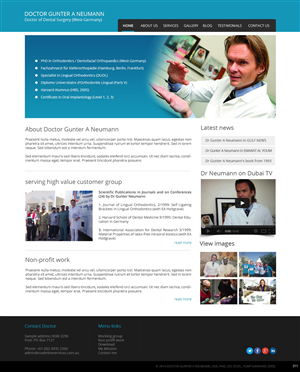 Web Design par pb pour ce projet | Design : #3291970