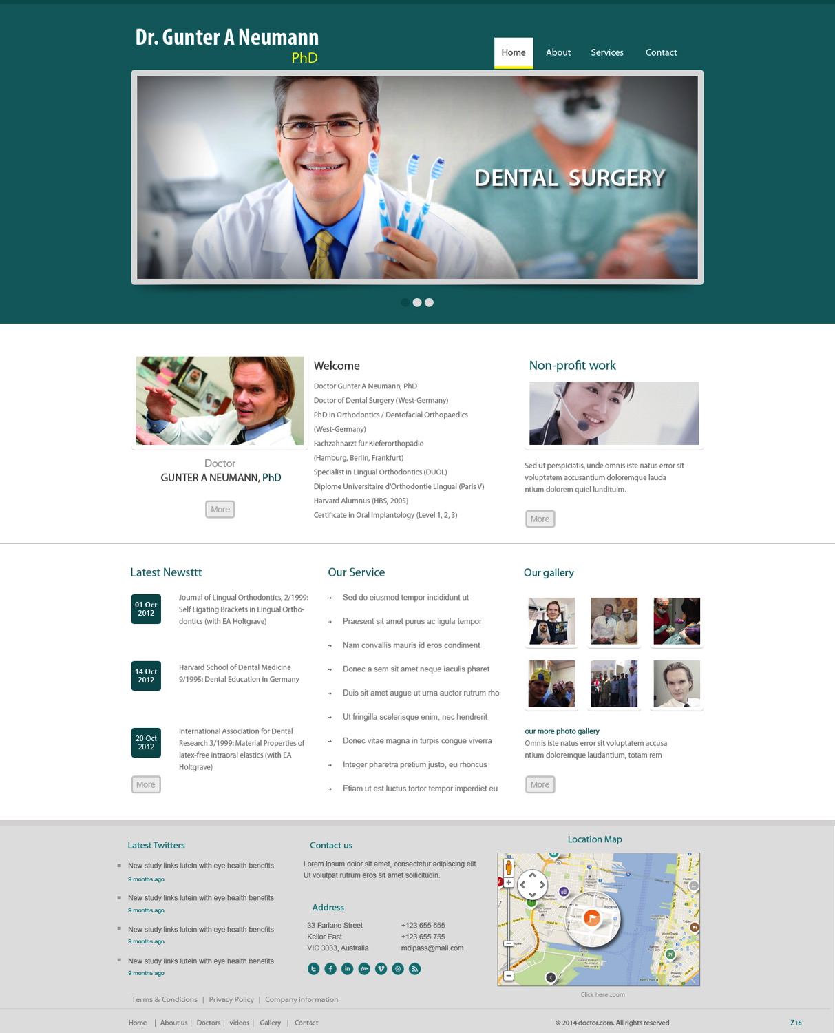 Web Design by pb for this project | Design #3303673