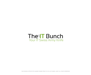 Logo Design by Daniel Caso Design for THE IT BUNCH PTY LTD | Design: #3284253