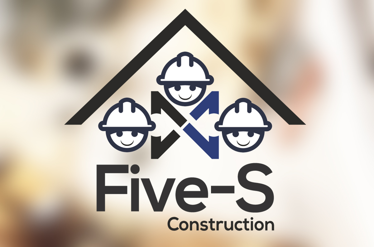 Logo Design by Designing Fever for Five-S Construction | Design #3391567