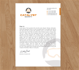 Letterhead Design by Mulugeta for this project | Design: #3289337
