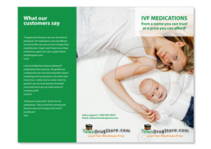 Brochure Design by JayTee for Broder Pharmacy - TownDrugStore.com | Design: #810163