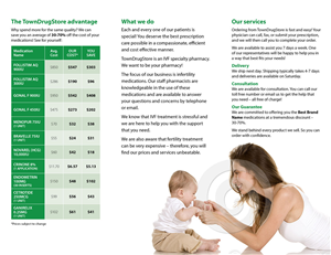 Brochure Design by JayTee for Broder Pharmacy - TownDrugStore.com | Design: #819149