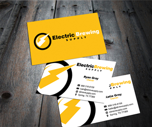Business Card Design by Sarah Haroon for Electric Brewing Supply, LLC | Design: #3294265