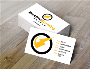 Business Card Design by Anooshaa Kachhia for Electric Brewing Supply, LLC | Design: #3309694