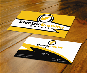 Business Card Design by sna for Electric Brewing Supply, LLC | Design #3308273