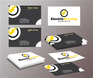 Business Card Design by kousik for Electric Brewing Supply, LLC | Design: #3295176