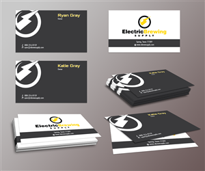 Business Card Design by kousik for Electric Brewing Supply, LLC | Design #3295178