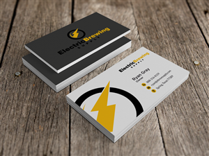 Business Card Design by HYPdesign for Electric Brewing Supply, LLC | Design: #3301558