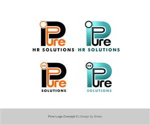 Logo Design by Grebo for Pure HR Solutions | Design: #3326959