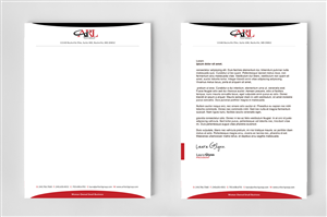 Letterhead Design by  Artman for this project | Design: #3293634