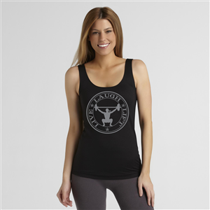 Ladies crossfit muscle tank top