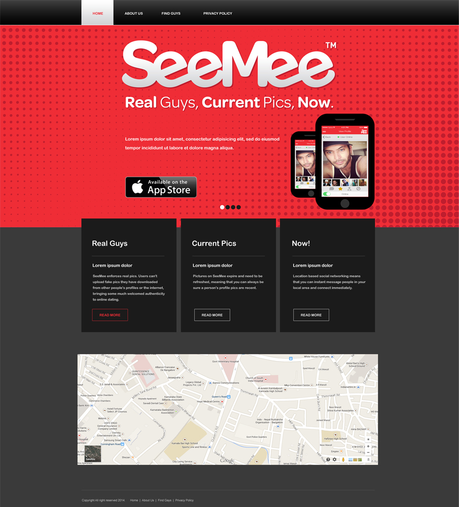Web-Design von aarsita für SeeMee Social Pty Ltd | Design #3326936