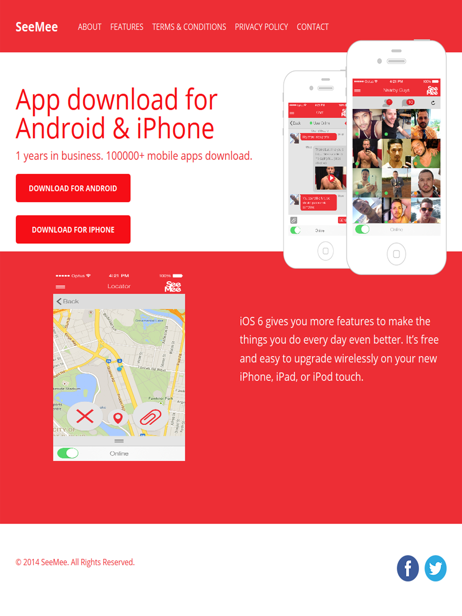 Diseño Web por OneUiUx para SeeMee Social Pty Ltd | Diseño #3290577