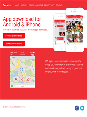 Web Design by OneUiUx for SeeMee Social Pty Ltd | Design: #3290577