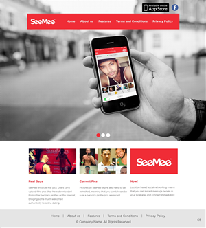 Web Design by pb for SeeMee Social Pty Ltd | Design: #3303701