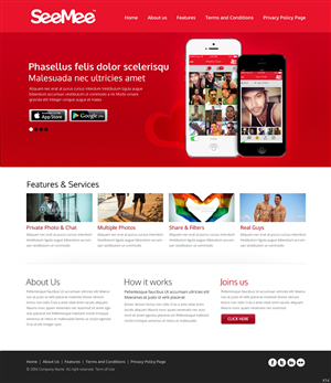 Web Design by pb for SeeMee Social Pty Ltd | Design: #3303705