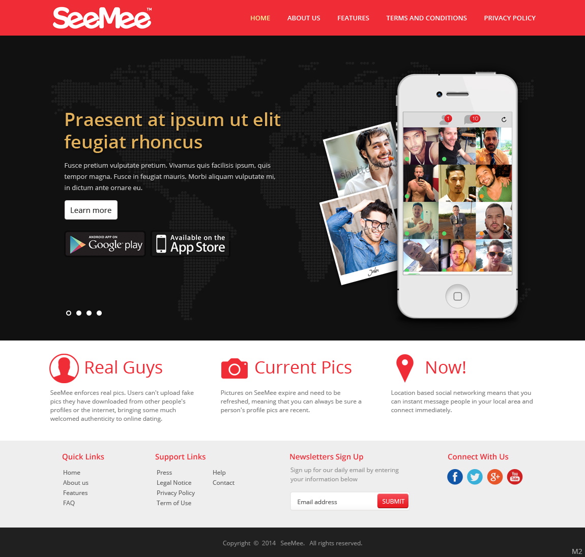 Web Design by pb for SeeMee Social Pty Ltd | Design #3303708
