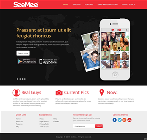 Web Design by pb for SeeMee Social Pty Ltd | Design: #3303708