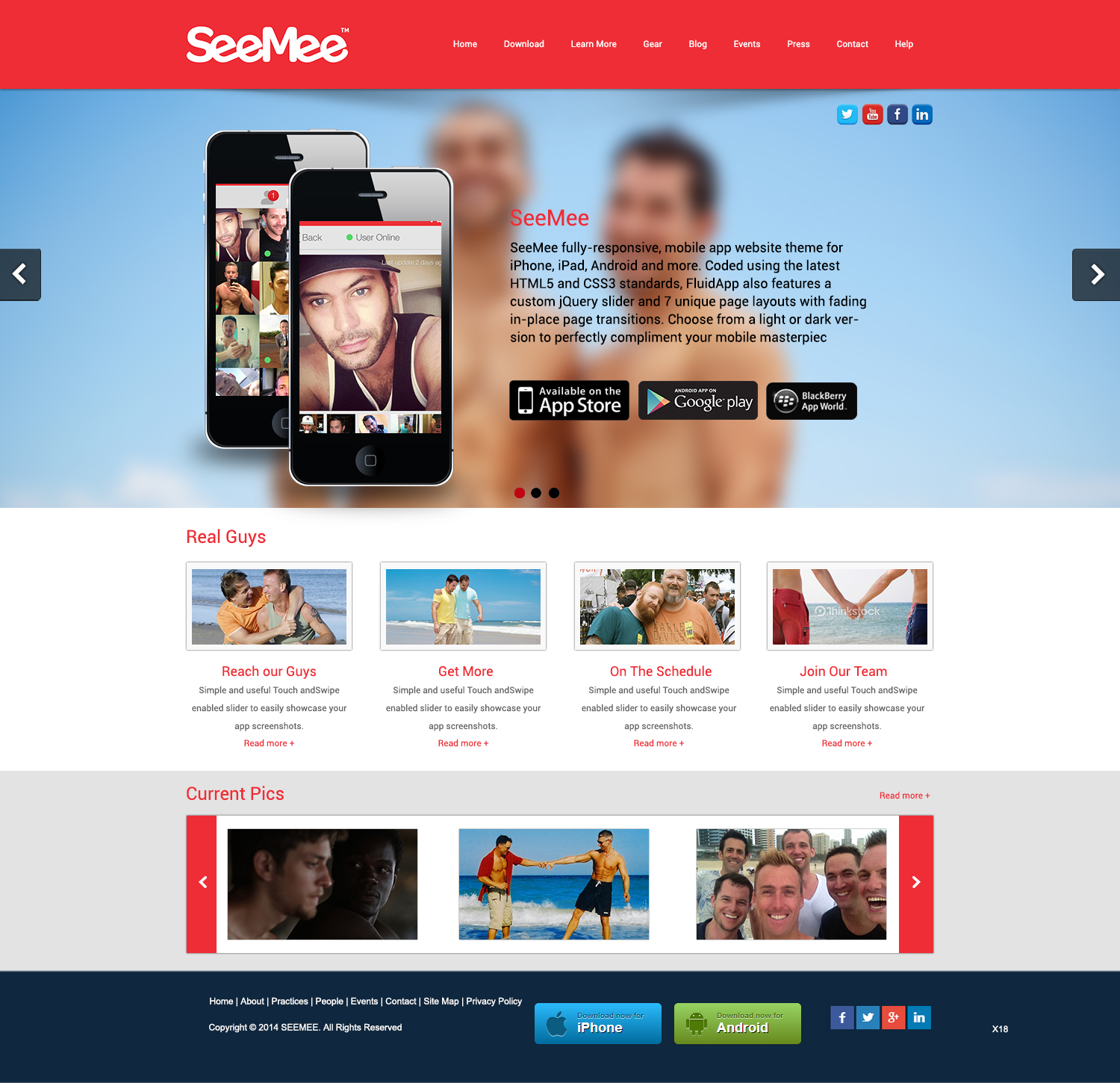 Web-Design von pb für SeeMee Social Pty Ltd | Design #3316304