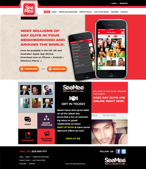 Web Design by Bright Star for SeeMee Social Pty Ltd | Design: #3367254
