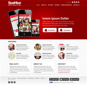 Web Design by Brajpal Freelance Website Designer for SeeMee Social Pty Ltd | Design #3299992