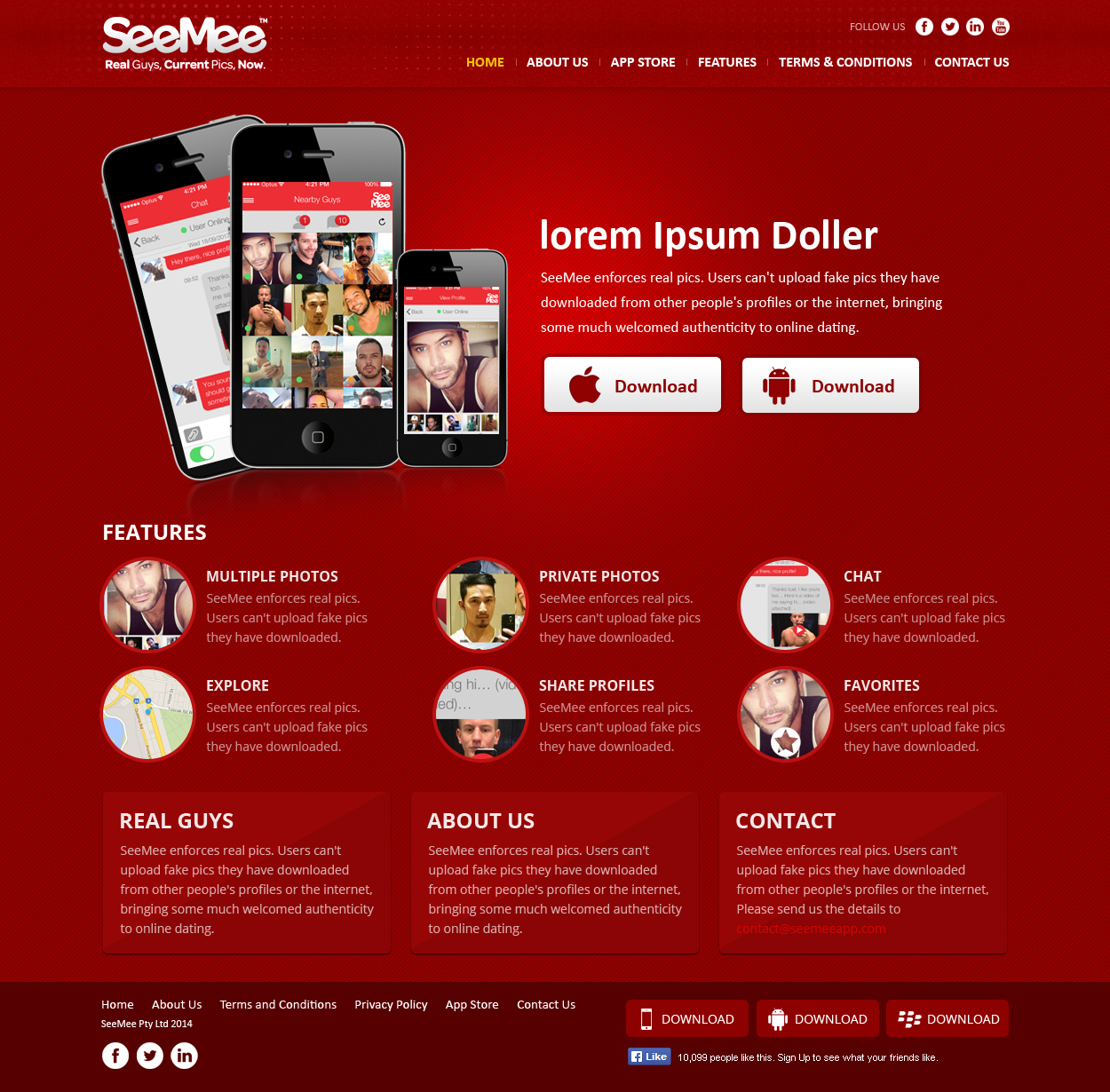 Web-Design von Brajpal Freelance Website Designer für SeeMee Social Pty Ltd | Design #3300026