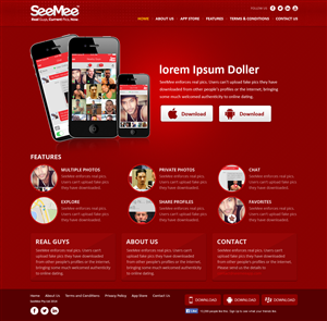 Web Design by Brajpal Freelance Website Designer for SeeMee Social Pty Ltd | Design: #3300026