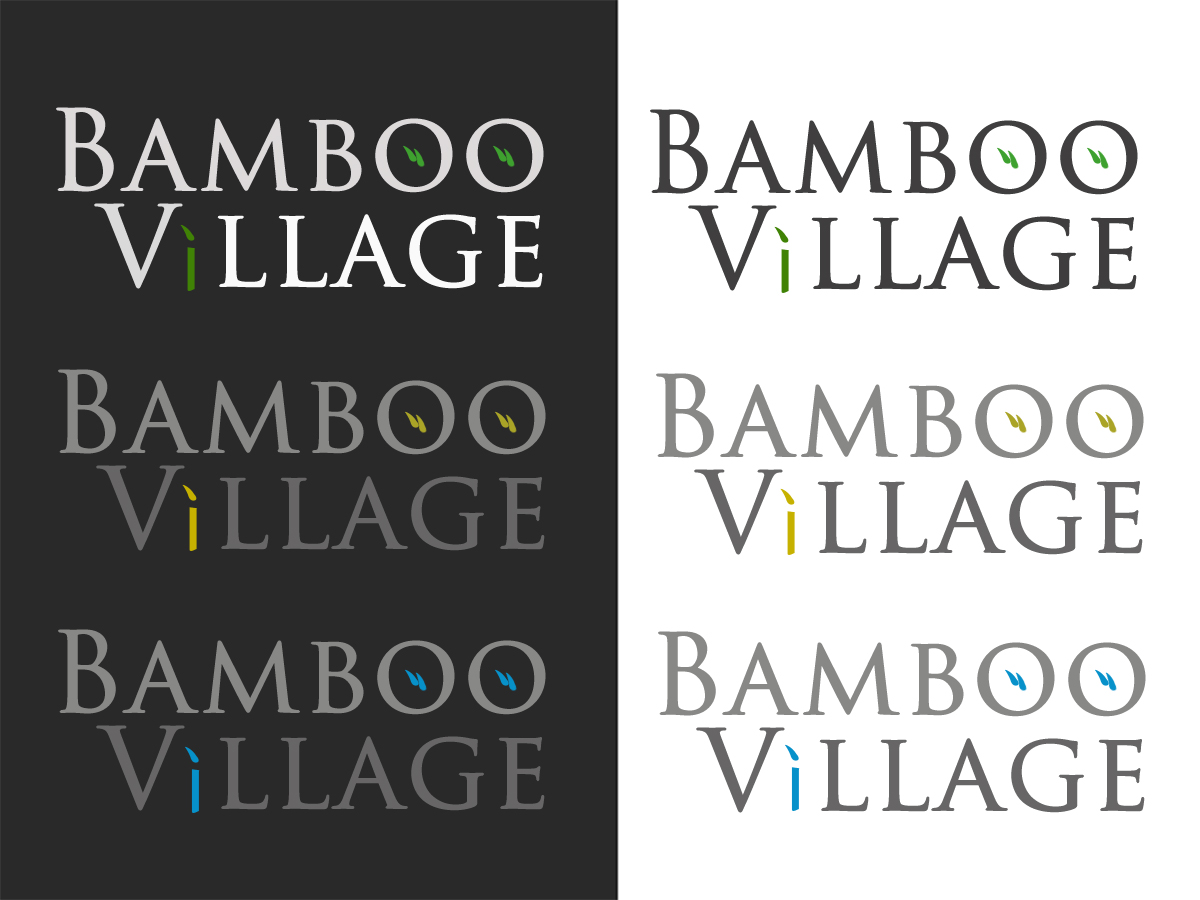 Logo-Design von ArtSamurai für Bamboo Village | Design #76195