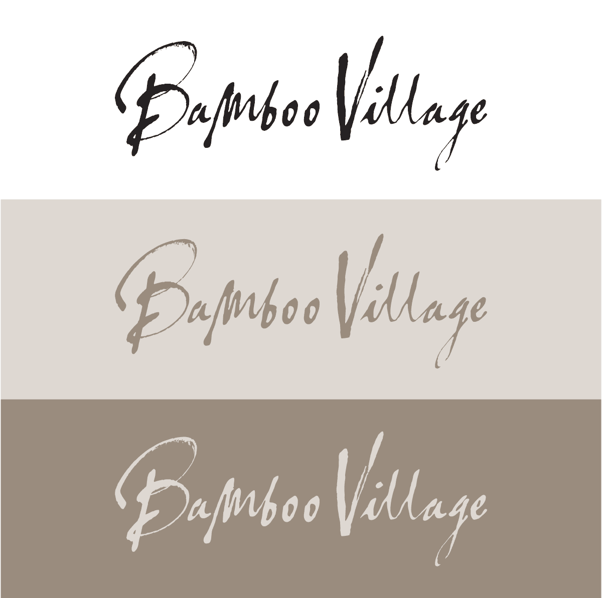 Logo-Design von Oi! Graphic Design für Bamboo Village | Design #77502