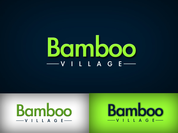 Logo Design by pixeljuice for Bamboo Village | Design #77368
