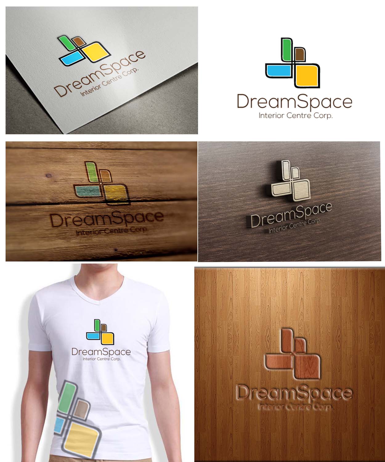 Logo-Design von Gentle Spring Rain für DreamSpace Interiors Corp. | Design #3321988