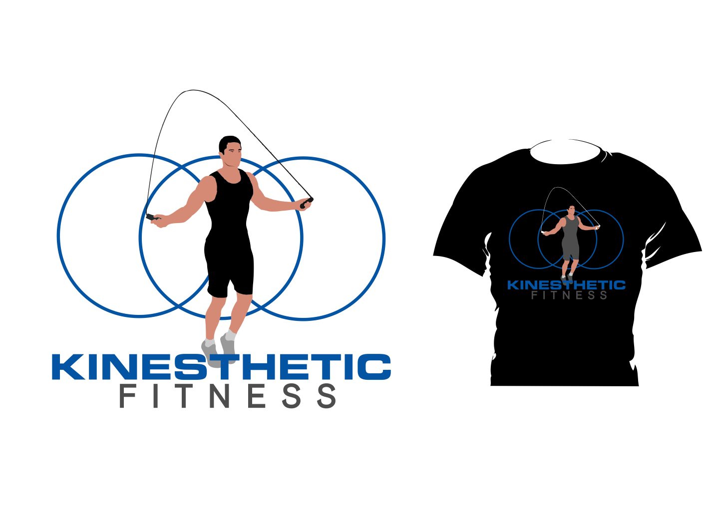 Logo Design by divergent for Kinesthetic Fitness, LLC | Design #3339676
