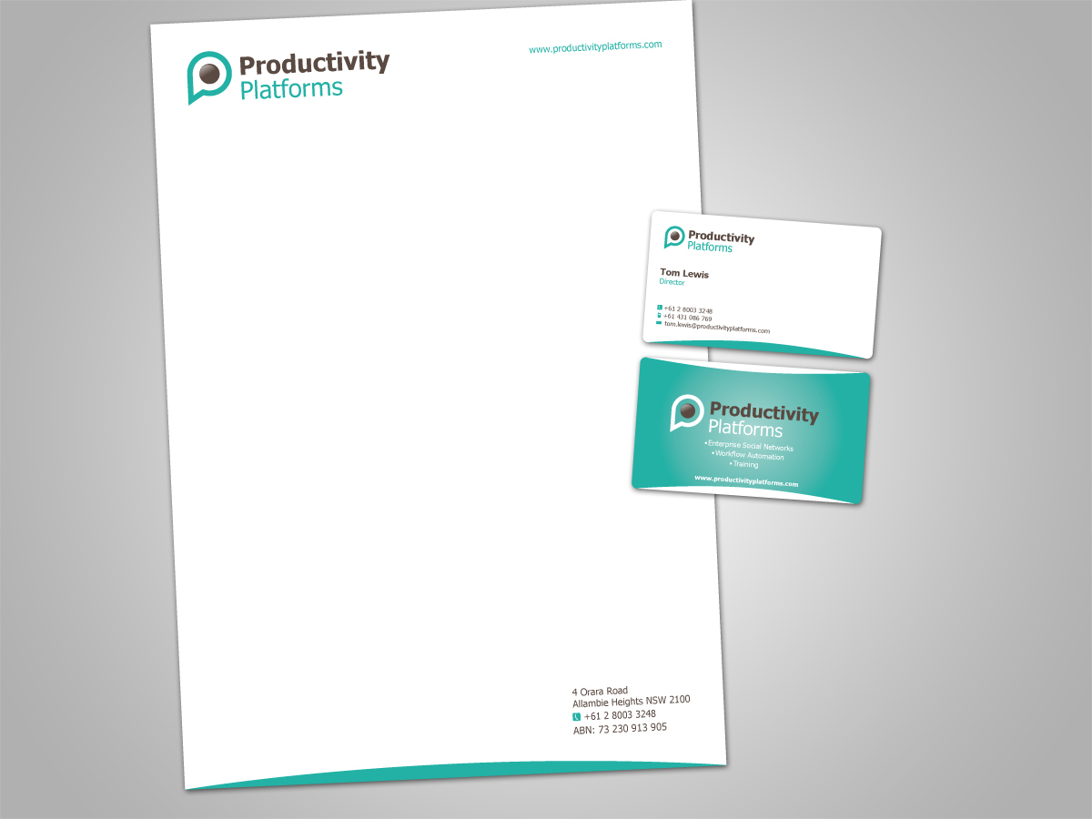 Stationery Design by Viktorijan for this project | Design: #818489