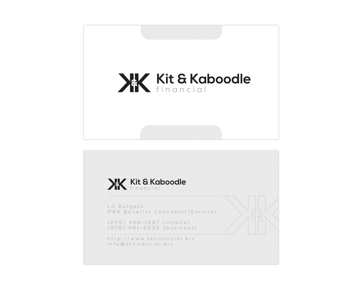 Diseño de Tarjeta de Presentación por Sandaru para Kit & Kaboodle Financial | Diseño #3289972