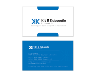 Business Card Design by Sandaru for Kit & Kaboodle Financial | Design: #3291814