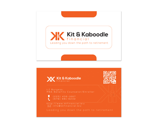 Business Card Design by Sandaru for Kit & Kaboodle Financial | Design: #3296471