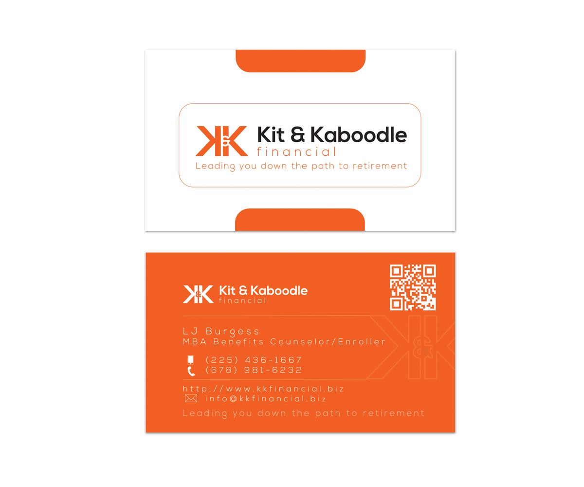 Business Card Design by Sandaru for Kit & Kaboodle Financial | Design #3296486