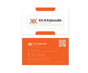 Business Card Design by Sandaru for Kit & Kaboodle Financial | Design: #3296486