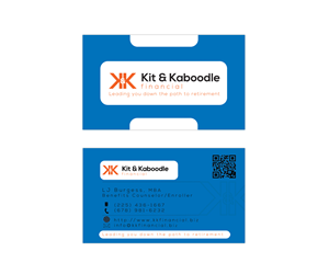 Business Card Design by Sandaru for Kit & Kaboodle Financial | Design: #3299166