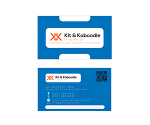 Business Card Design by Sandaru for Kit & Kaboodle Financial | Design: #3299172