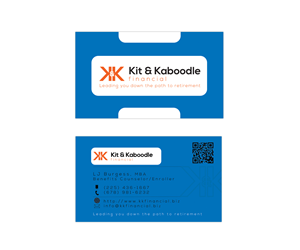 Business Card Design by Sandaru for Kit & Kaboodle Financial | Design: #3299175