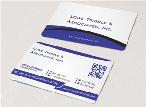 Business Card Design by AwsomeD for Lowe Tribble & Associates, Inc. | Design #3326343