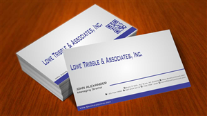 Business Card Design by AwsomeD for Lowe Tribble & Associates, Inc. | Design: #3326354
