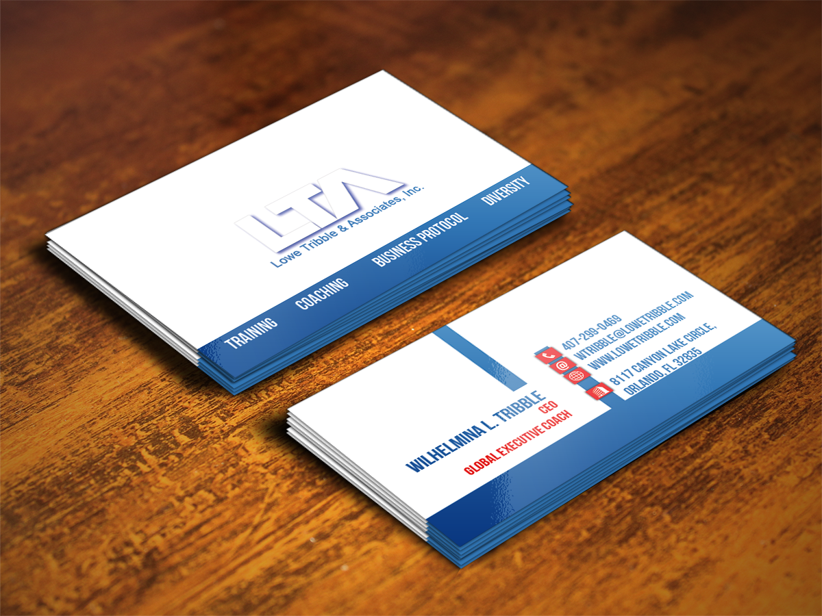 Diseño de Tarjeta de Presentación por Sajin para Lowe Tribble & Associates, Inc. | Diseño #3419350