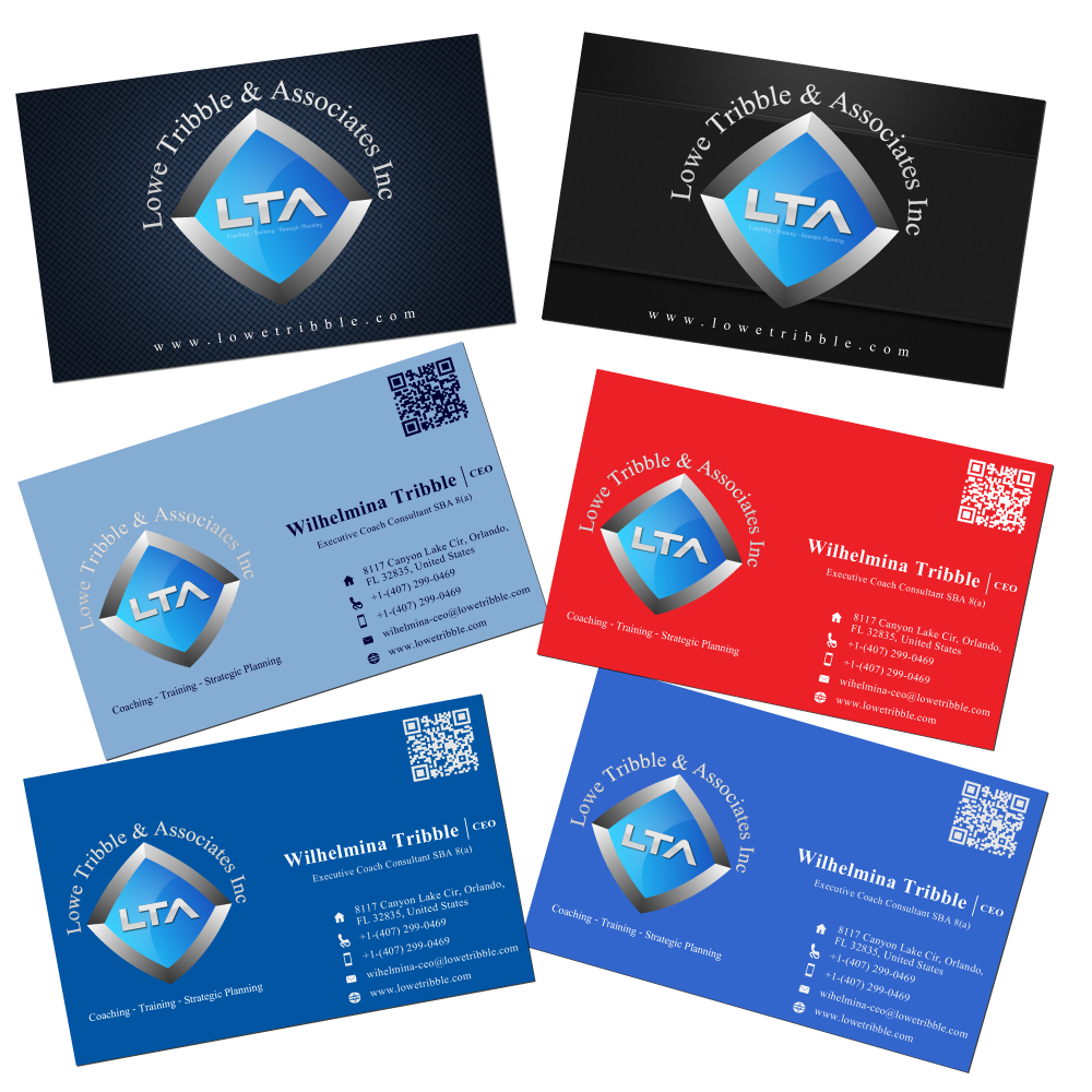 Business Card Design by Hadi Graphics for Lowe Tribble & Associates, Inc. | Design #3348172