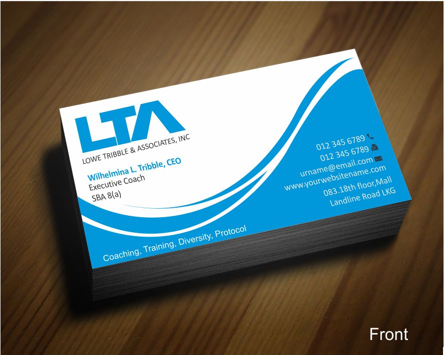 Business Card Design by zarnab for Lowe Tribble & Associates, Inc. | Design: #3435052