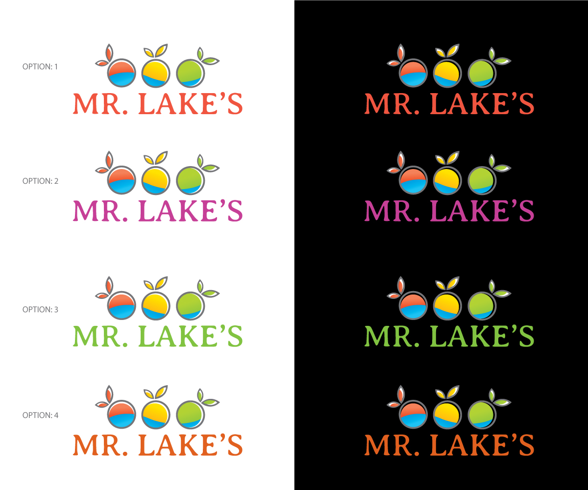 Logo-Design von Intro Base für Mr Lake''s Juice and Waffle | Design #3450845
