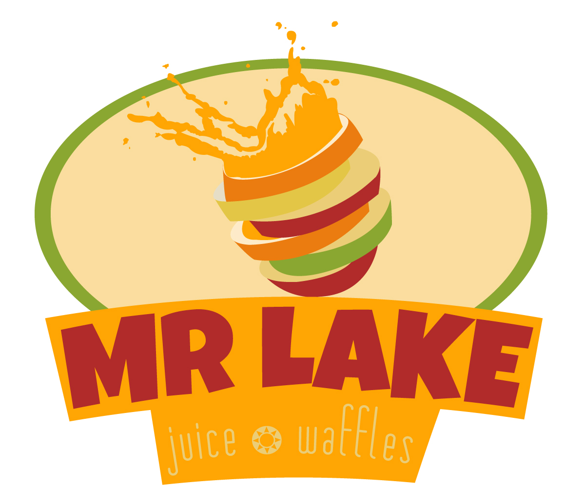 Logo-Design von eayeri für Mr Lake''s Juice and Waffle | Design #3431335